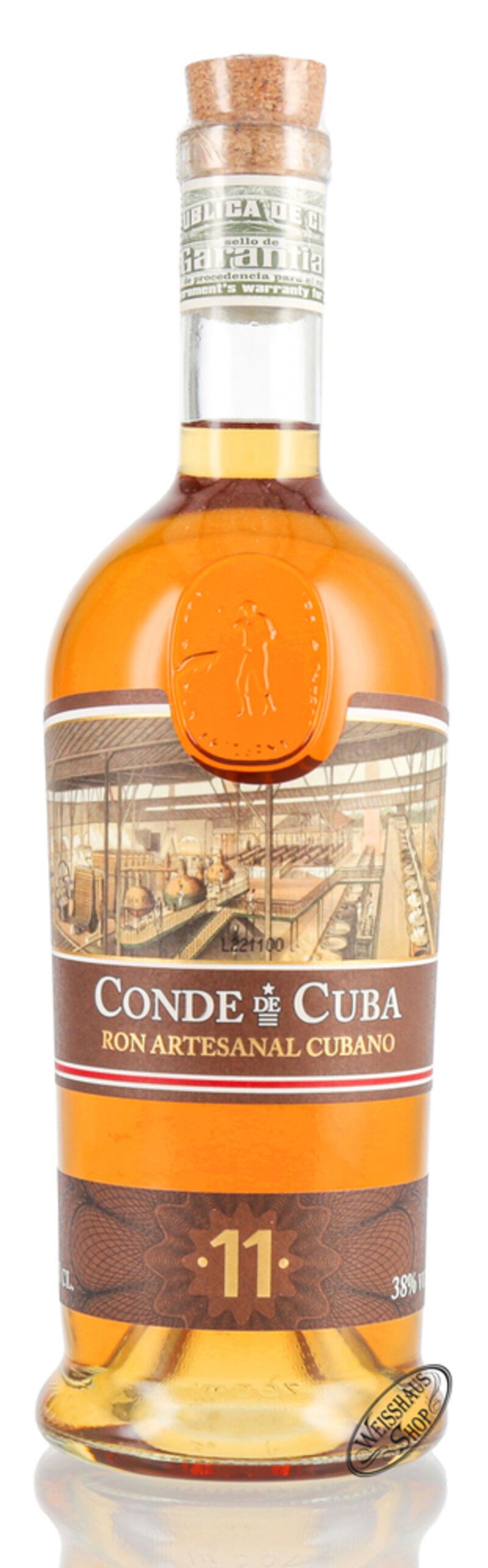 Conde de Cuba 11 Anos Rum 38% vol. 0,70l Conde de Cuba 11 Anos Rum 38% vol. 0,70l