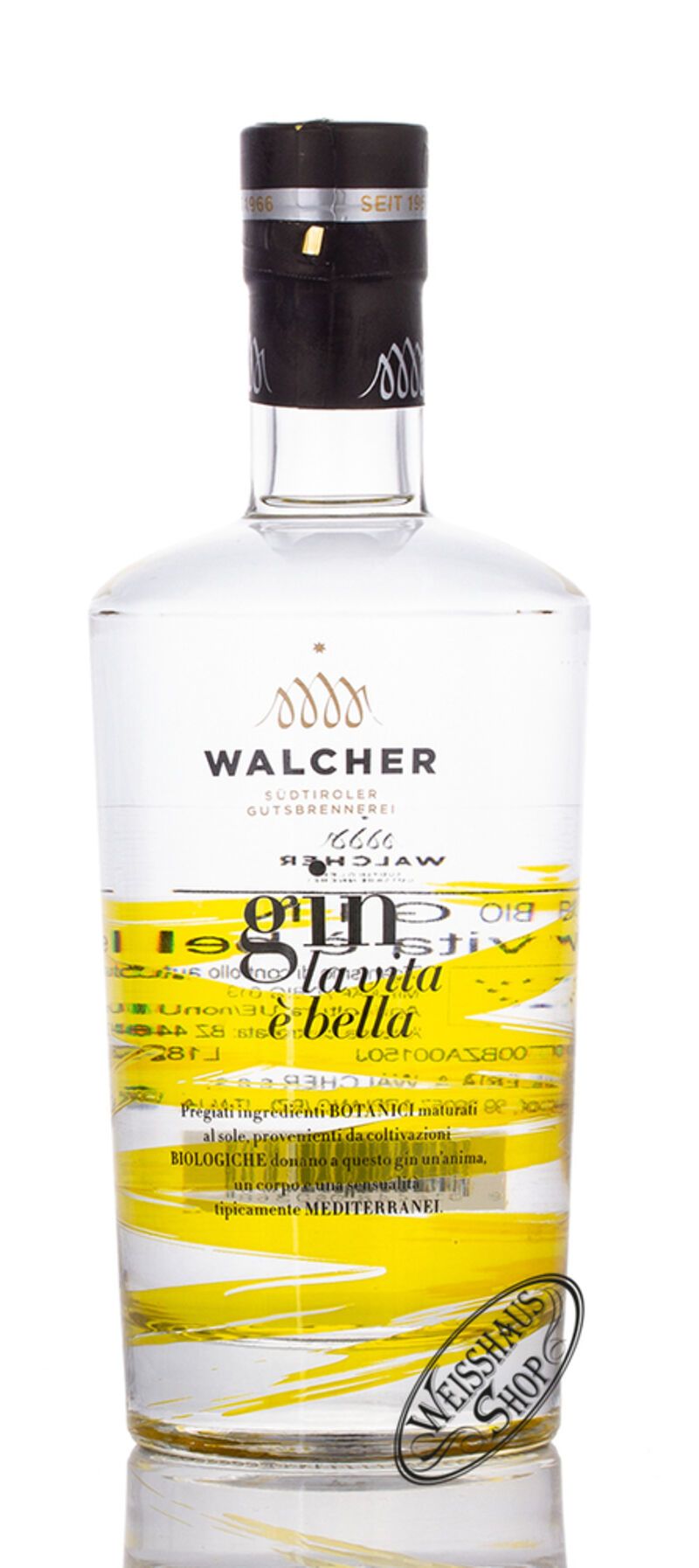 Walcher Gin la vita è bella 40% vol. 0,70l