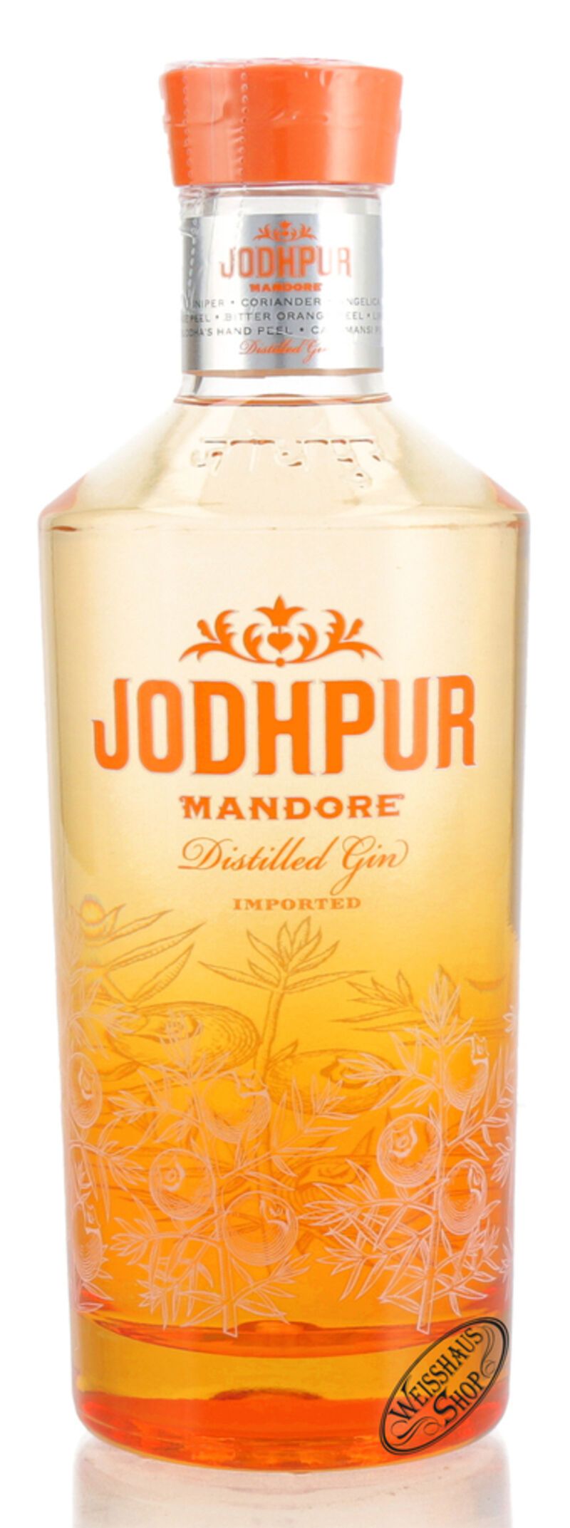 Jodhpur Mandore Gin 43% vol. 0,70l Jodhpur Mandore Gin 43% vol. 0,70l