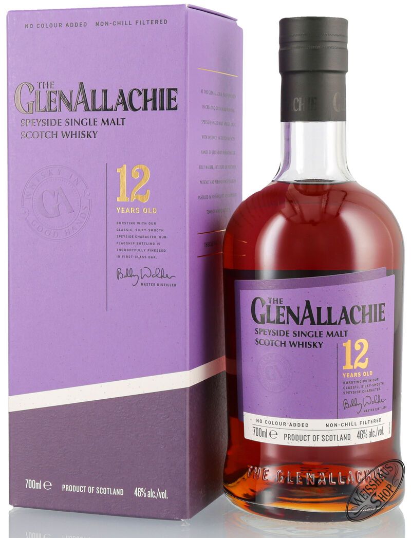 Glenallachie 12 YO Single Malt Whisky 46% vol. 0,70l