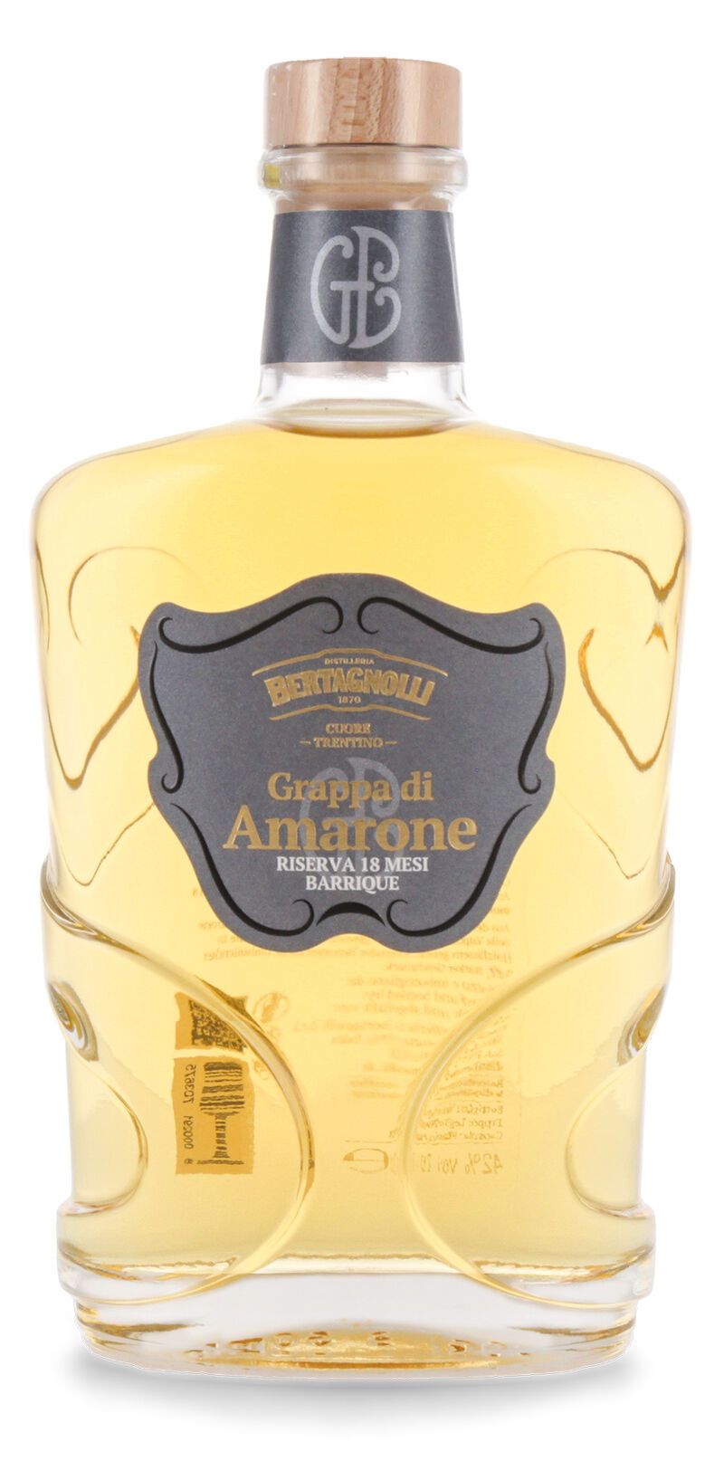 Bertagnolli Grappa Amarone Valpolicella Barrique 42% vol. 0,70l