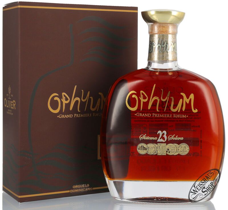 Ophyum Sistema 23 Solera Rhum 40% vol. 0,70l Ophyum Sistema 23 Solera Rhum 40% vol. 0,70l