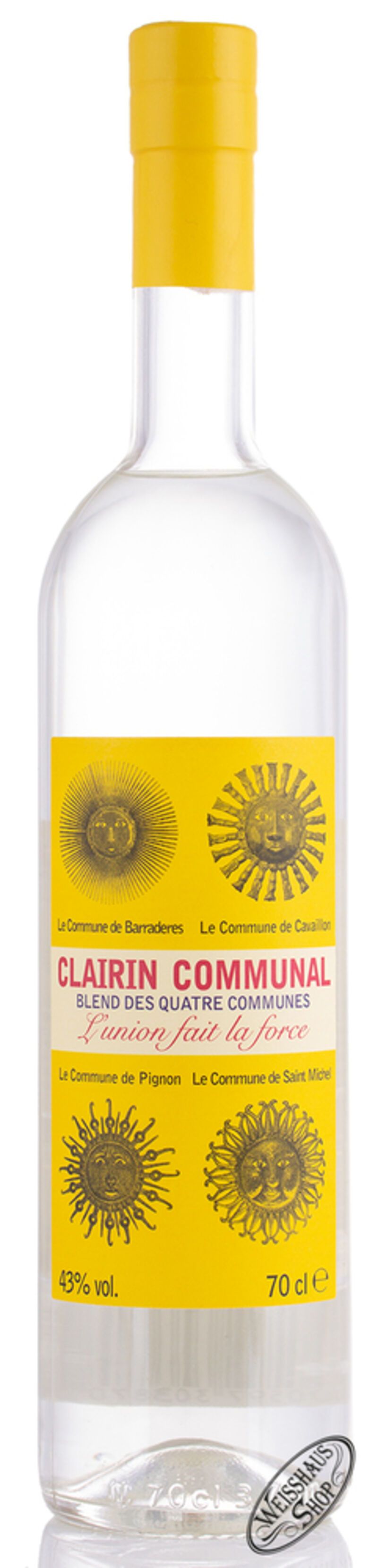 Clairin Communal Rum 43% vol. 0,70l Clairin Communal Rum 43% vol. 0,70l