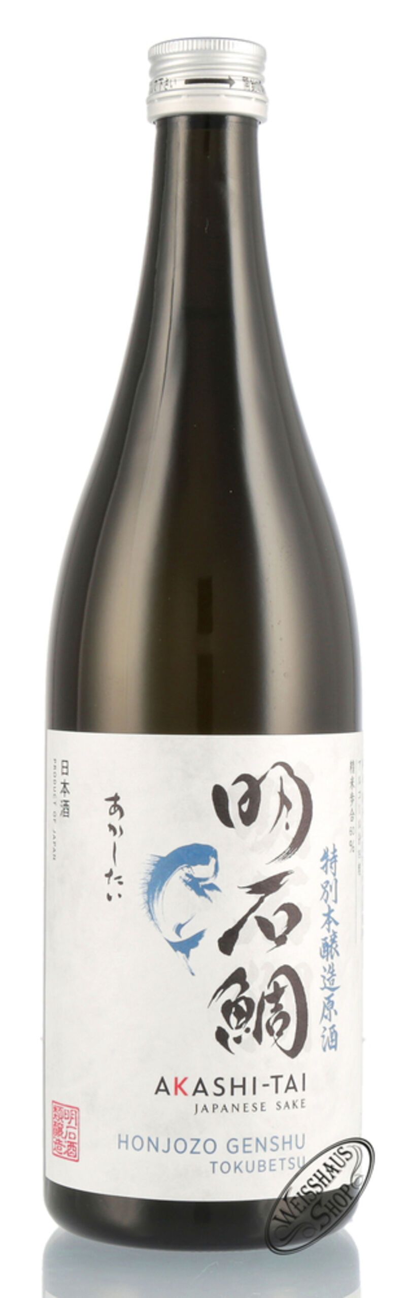 Honjozo Genshu Tokubetsu Sake 19% vol. 0,72l