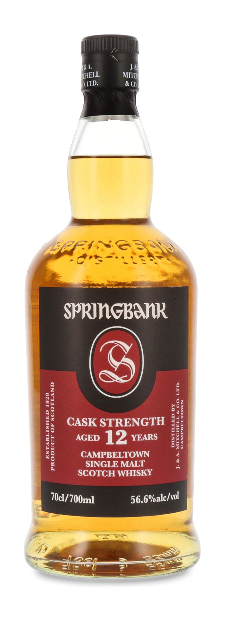 Springbank 12 YO Cask Strength Whisky 56,6% vol. 0,70l