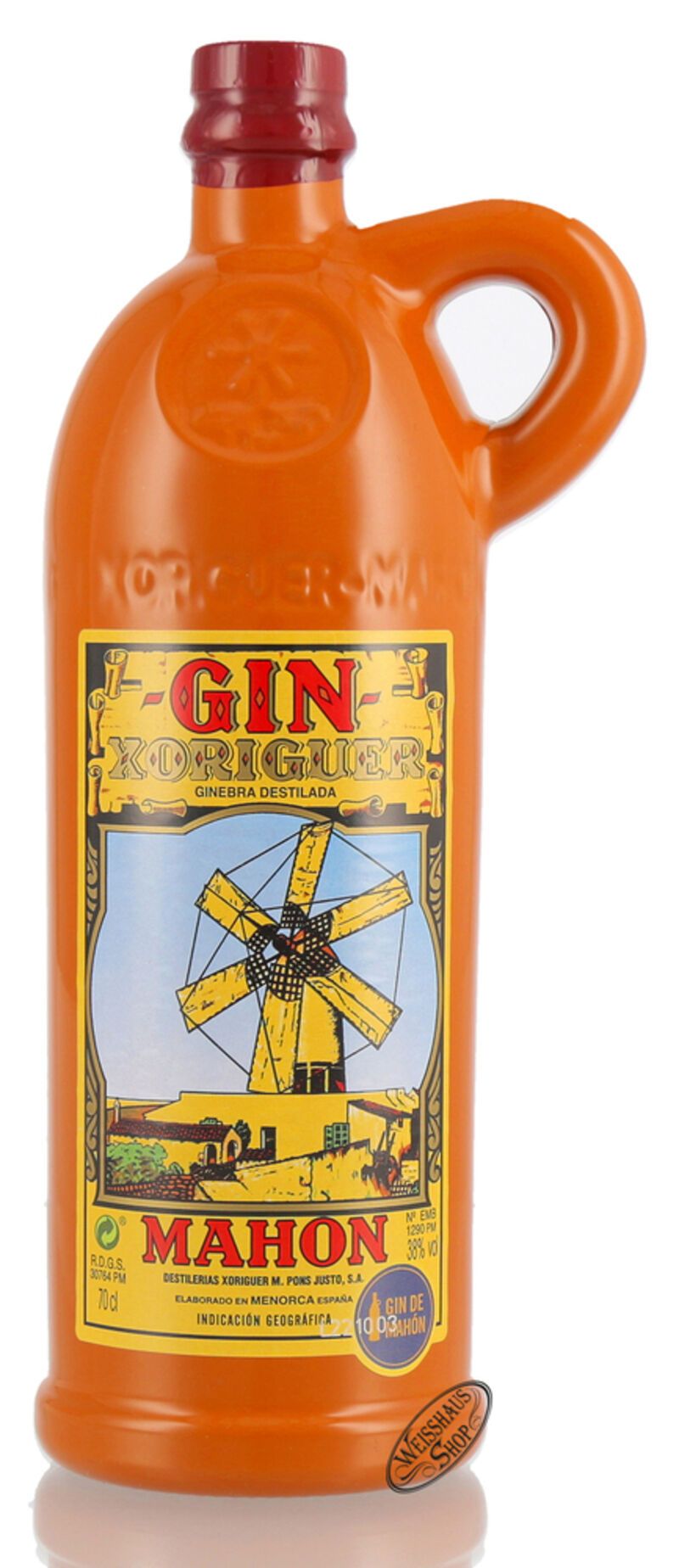 Xoriguer Canet Gin 38% vol. 0,70l Xoriguer Canet Gin 38% vol. 0,70l