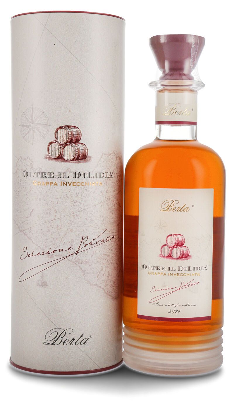 Berta Grappa Oltre il Dilidia 43% vol. 0,70l Berta Grappa Oltre il Dilidia 43% vol. 0,70l