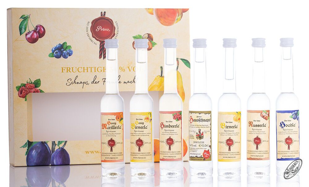 Prinz Genusspaket - Die kleinen Fruchtigen 7 x 0,04l Prinz Genusspaket - Die kleinen Fruchtigen 7 x 0,04l