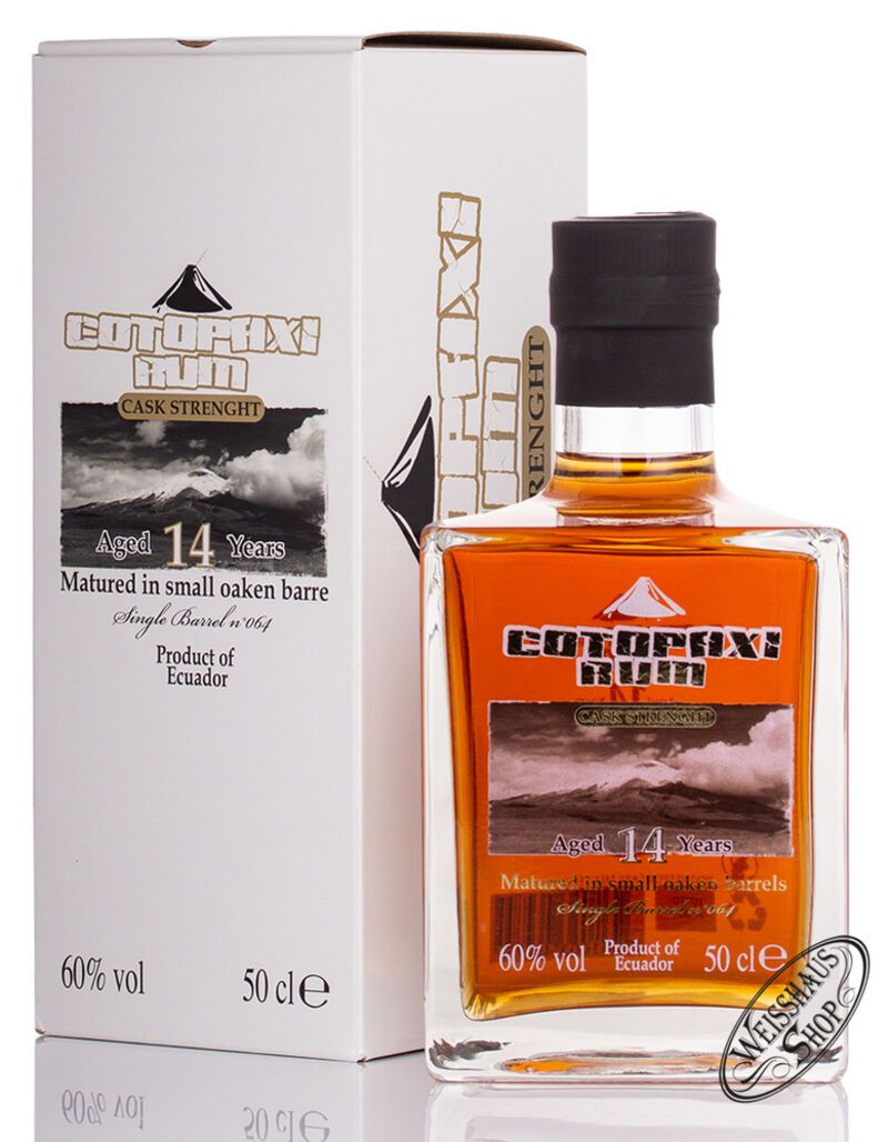 Cotopaxi 14 YO Full Proof Rum 60% vol. 0,50l Cotopaxi 14 YO Full Proof Rum 60% vol. 0,50l