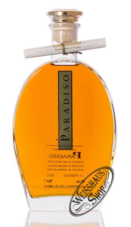 Walcher Paradiso Deluxe Südtirol Brandy 40% vol. 0,70l
