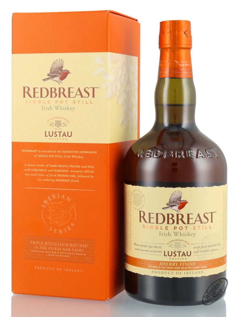Redbreast Edition Lustau Whiskey 46% vol. 0,70l Redbreast Edition Lustau Whiskey 46% vol. 0,70l