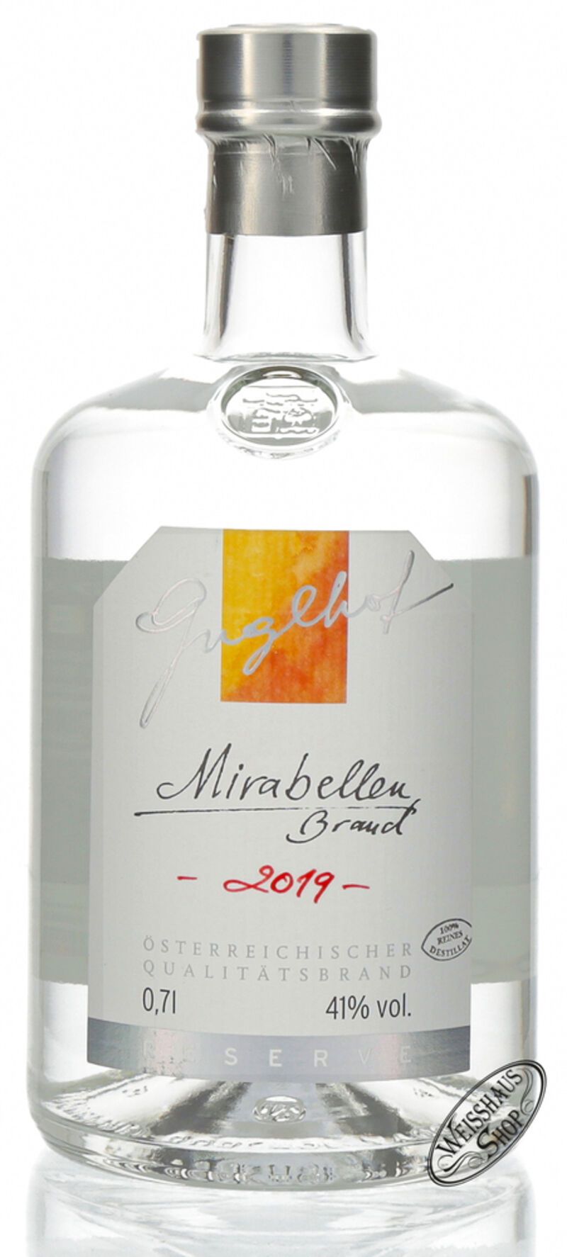 Guglhof Mirabellen Brand 41% vol. Jahrgangsbrand 0,70l