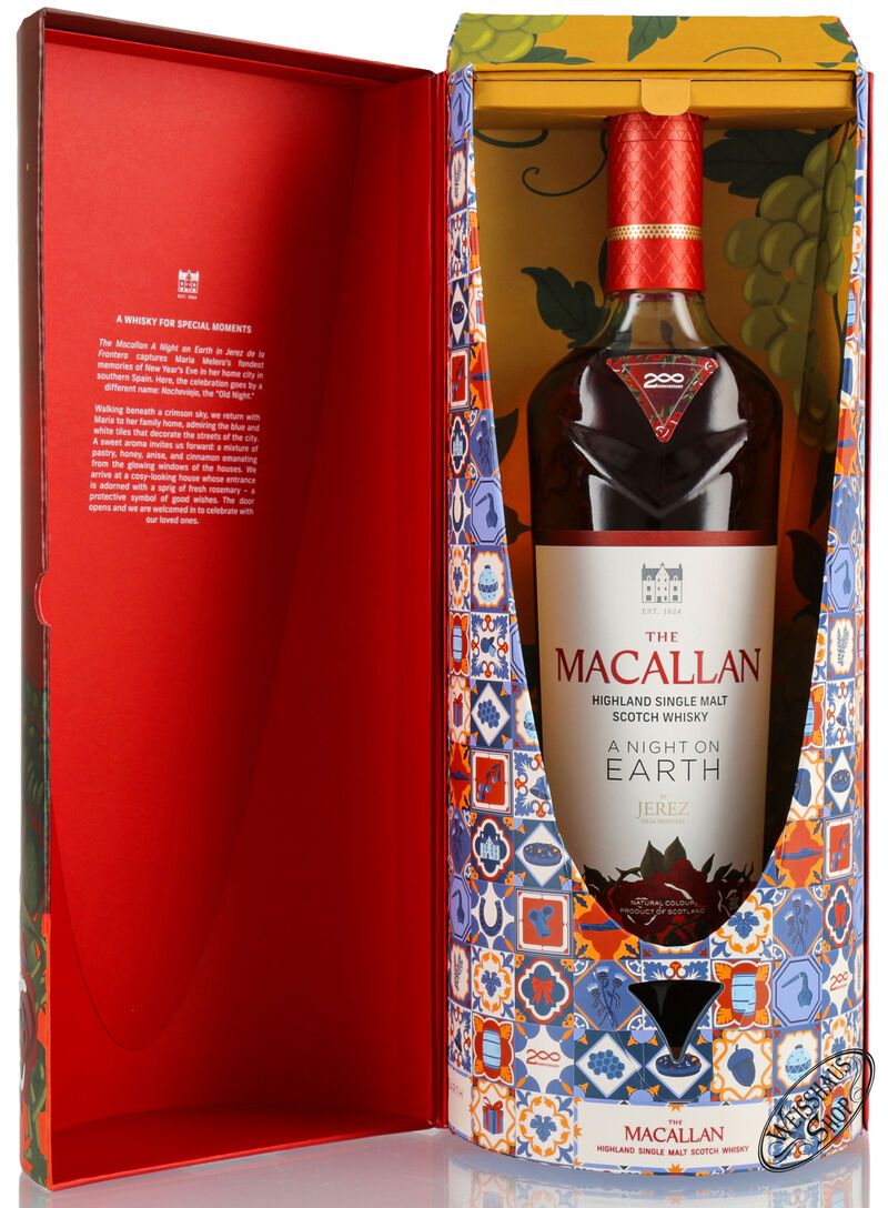 Macallan A Night on Earth Jerez Whisky 43% vol. 0,70l Macallan A Night on Earth Jerez Whisky 43% vol. 0,70l