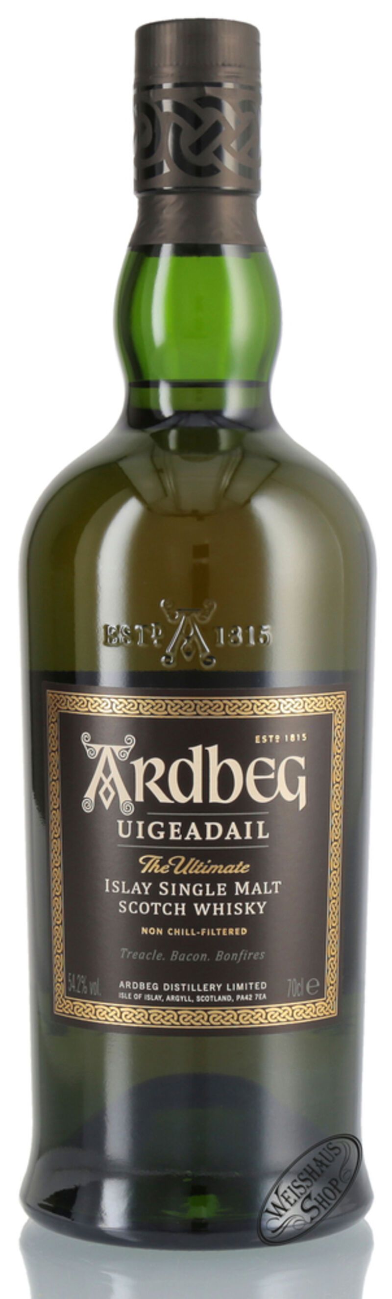 Ardbeg Uigeadail Islay Single Malt Whisky 54,2% vol. 0,70l B-Ware
