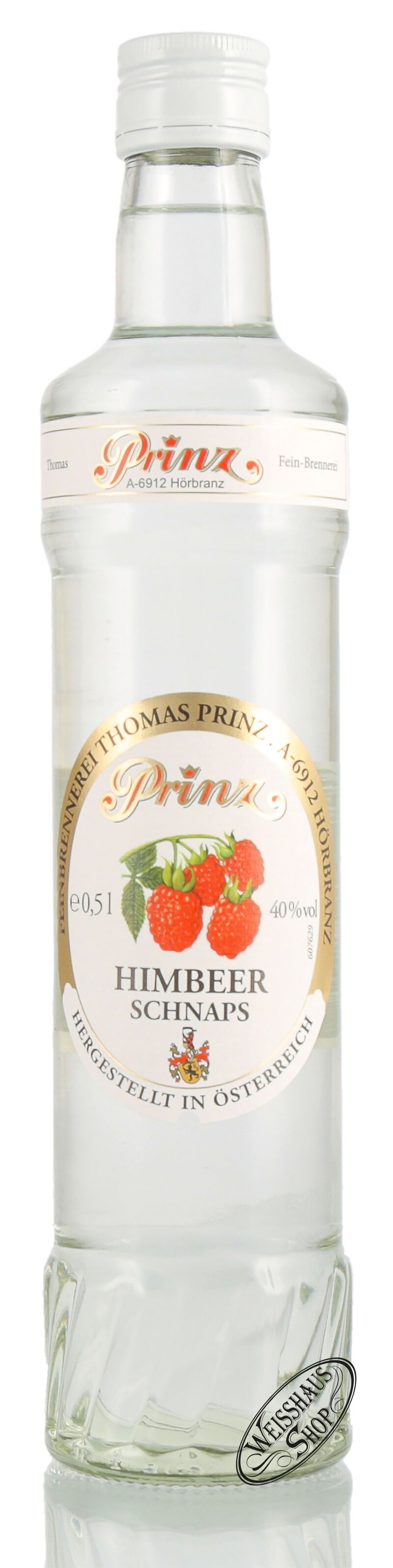 Prinz Himbeer Schnaps 40% vol. 0,50l Prinz Himbeer Schnaps 40% vol. 0,50l