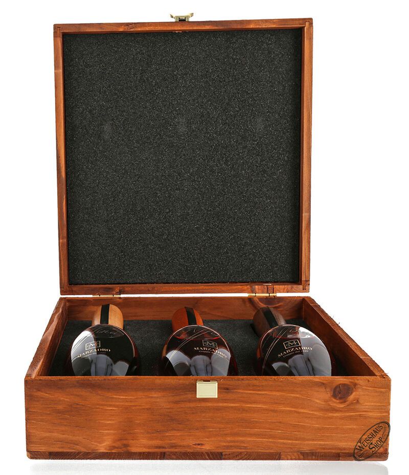 Marzadro Grappa Affina Trio 3 x 0,35l B-Ware Marzadro Grappa Affina Trio 3 x 0,35l B-Ware