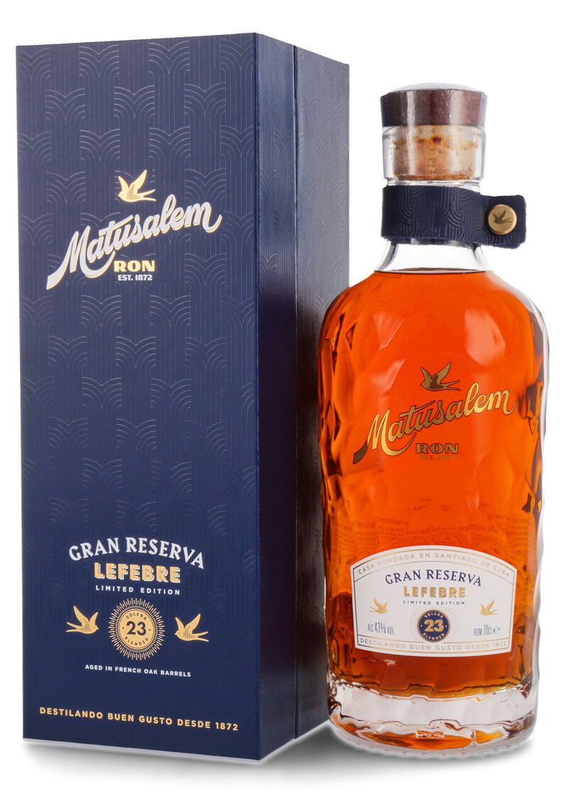 Ron Matusalem 23 YO Gran Reserva Lefebre Rum 43% vol. 0,70l Ron Matusalem 23 YO Gran Reserva Lefebre Rum 43% vol. 0,70l