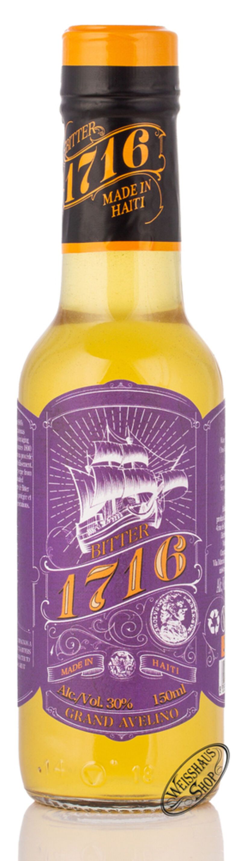 Haiti 1716 Grand Avelino Bitters 30% vol. 0,15l
