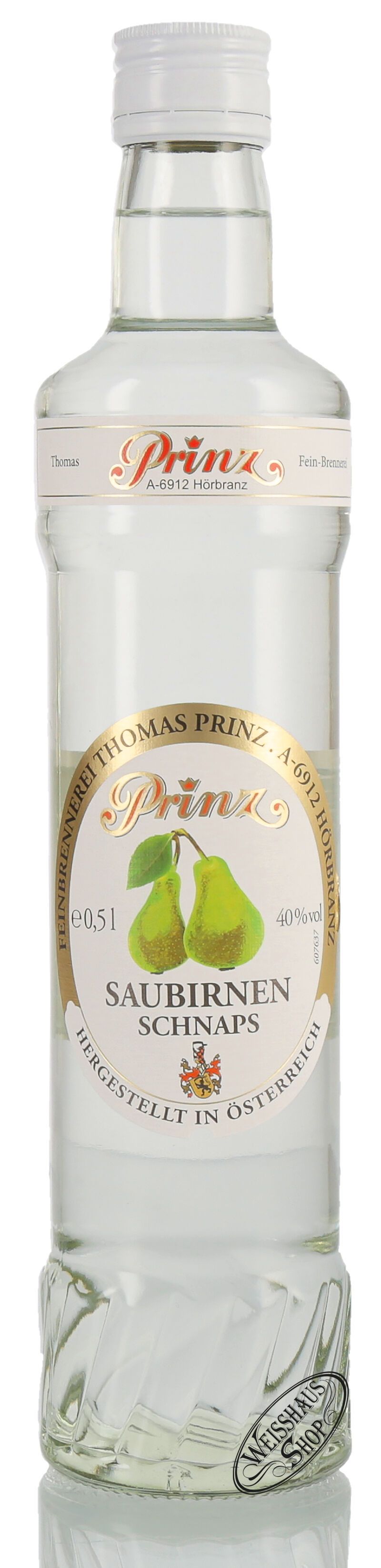 Prinz Saubirne 40% vol. 0,50l Prinz Saubirne 40% vol. 0,50l