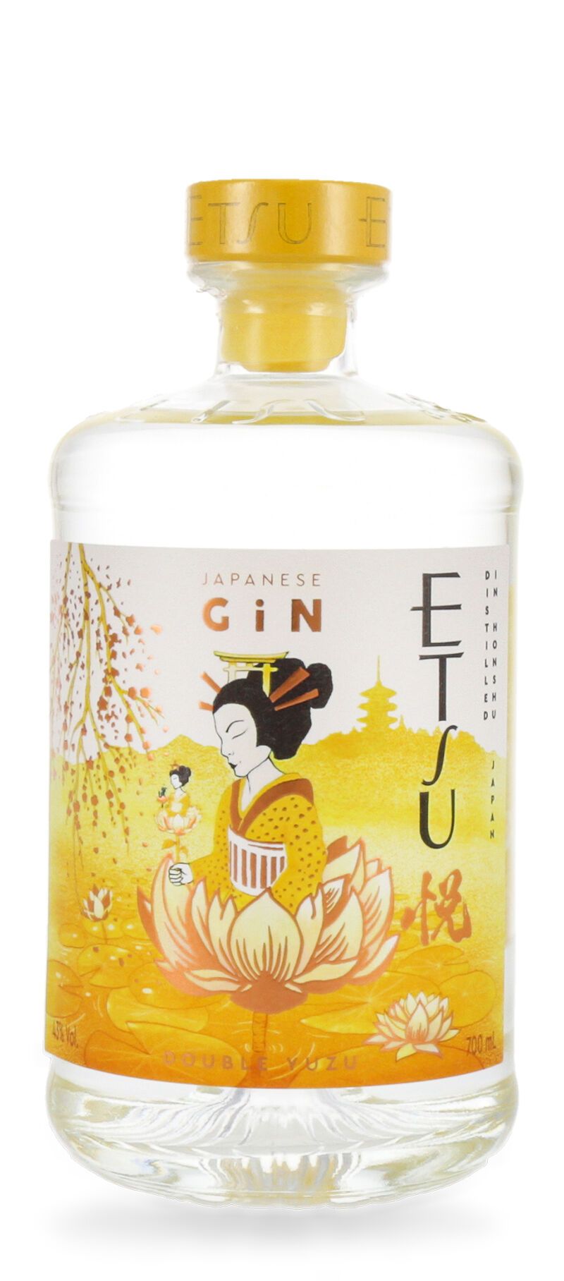 Etsu Double Yuzu Japanese Gin 43% vol. 0,70l