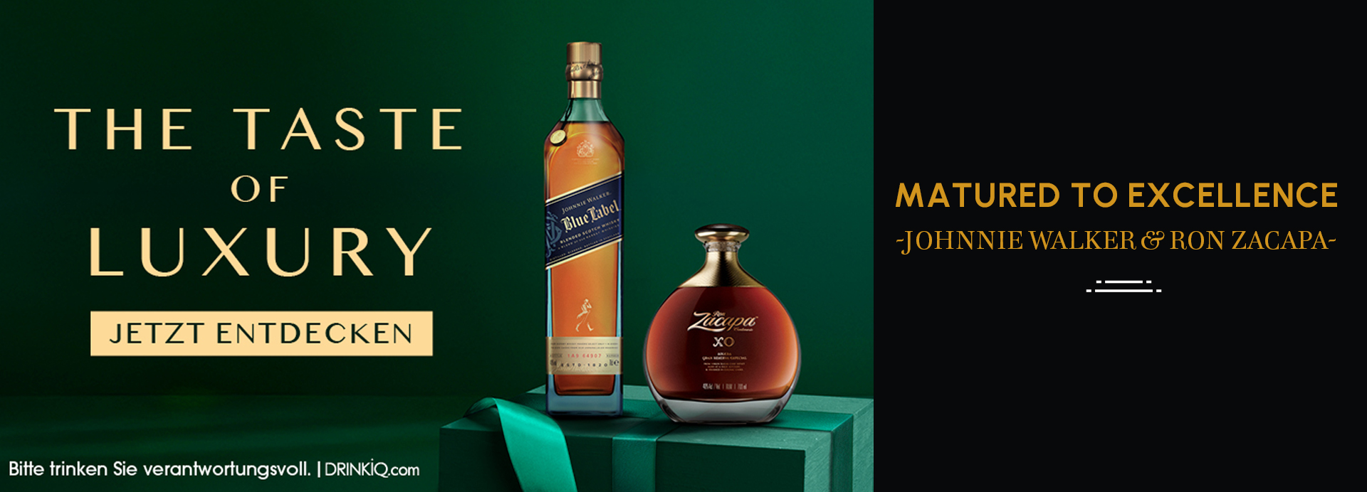 Johnnie Walker und Ron Zacapa