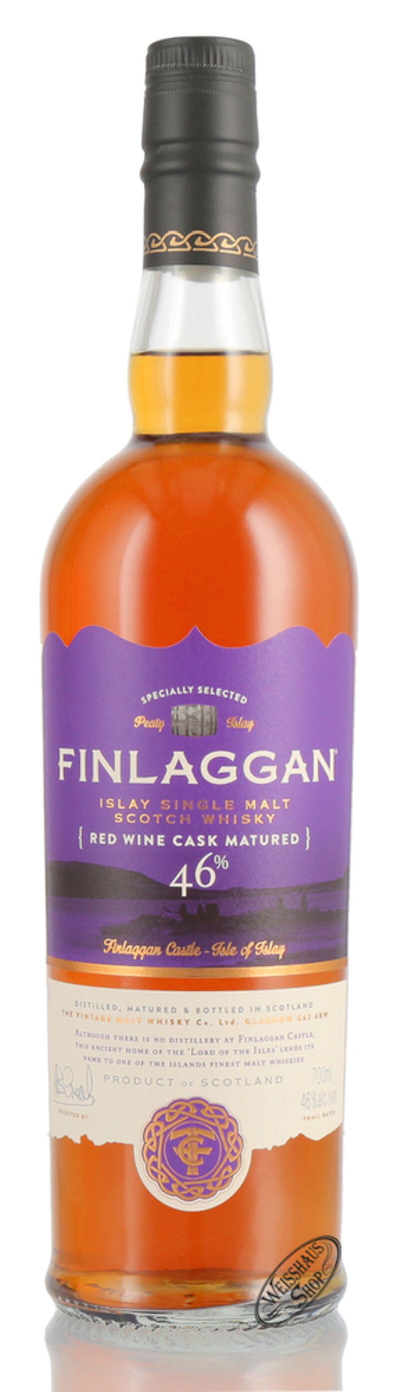 Finlaggan Red Wine Cask Matured Islay Whisky 46% vol. 0,70l