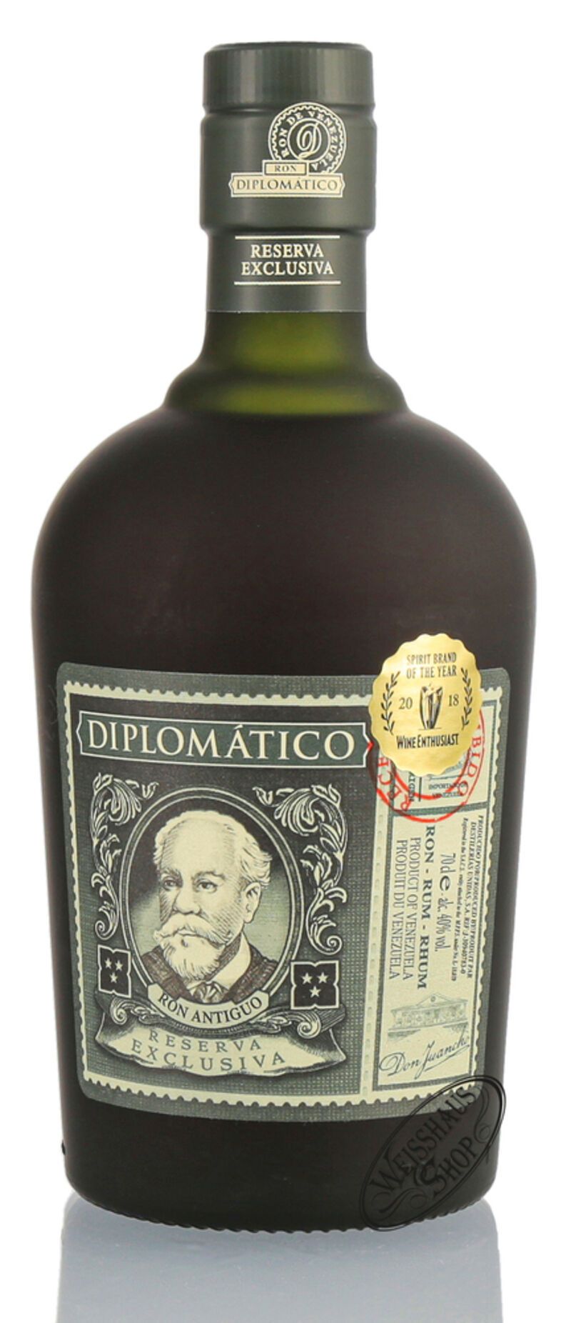 Diplomatico Reserva Exclusiva 12 YO Rum 40% vol. 0,70l Diplomatico Reserva Exclusiva 12 YO Rum 40% vol. 0,70l