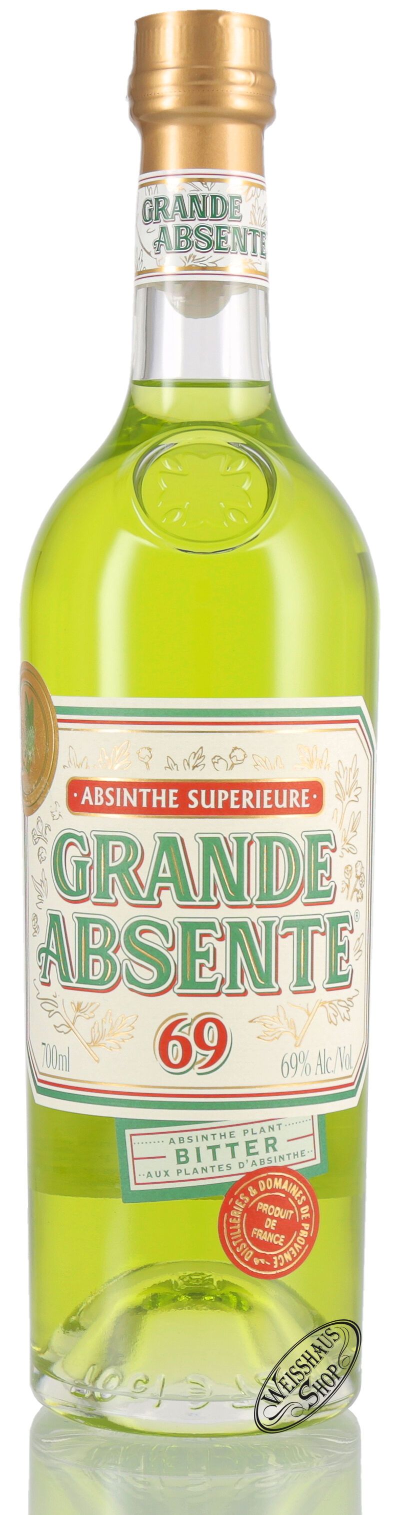 Grande Absente Absinthe 69% vol. 0,70l Grande Absente Absinthe 69% vol. 0,70l