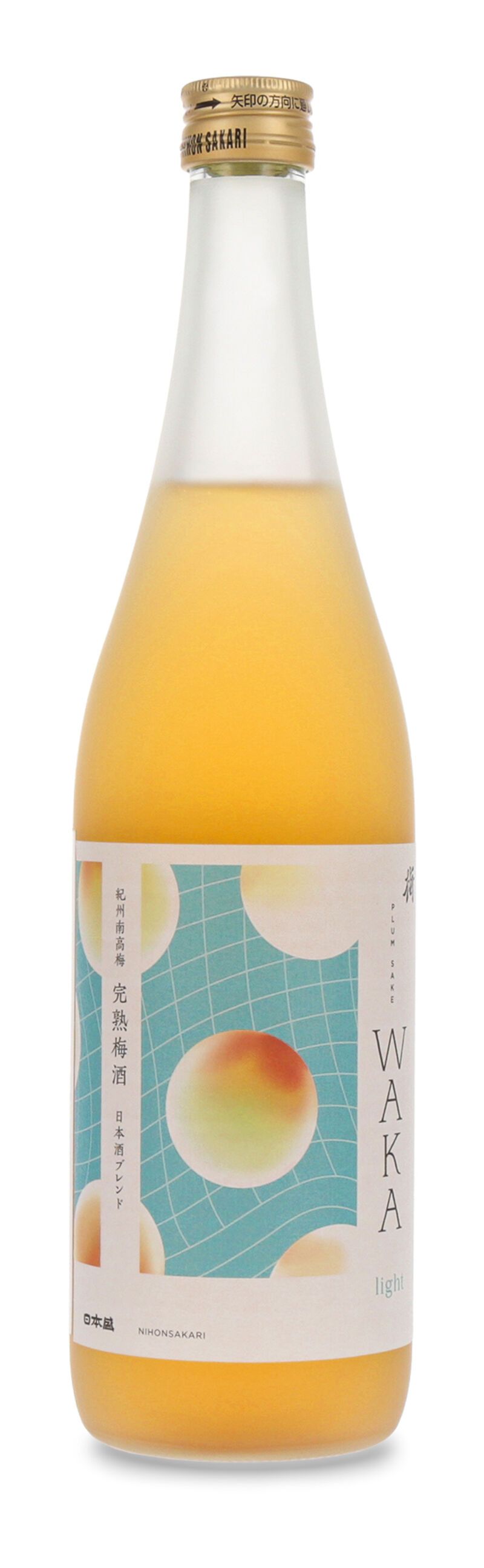 Sakari Waka light Umeshu Nihonshu Sake Blend 10% vol. 0,70l