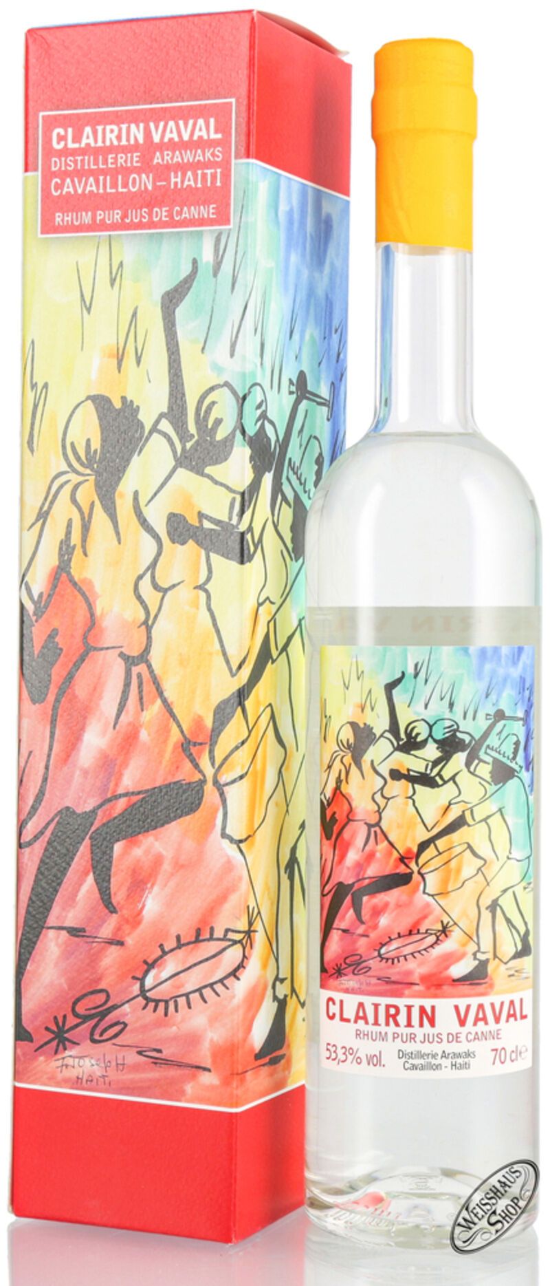 Clairin Vaval Rum 53,3% vol. 0,70l Clairin Vaval Rum 53,3% vol. 0,70l