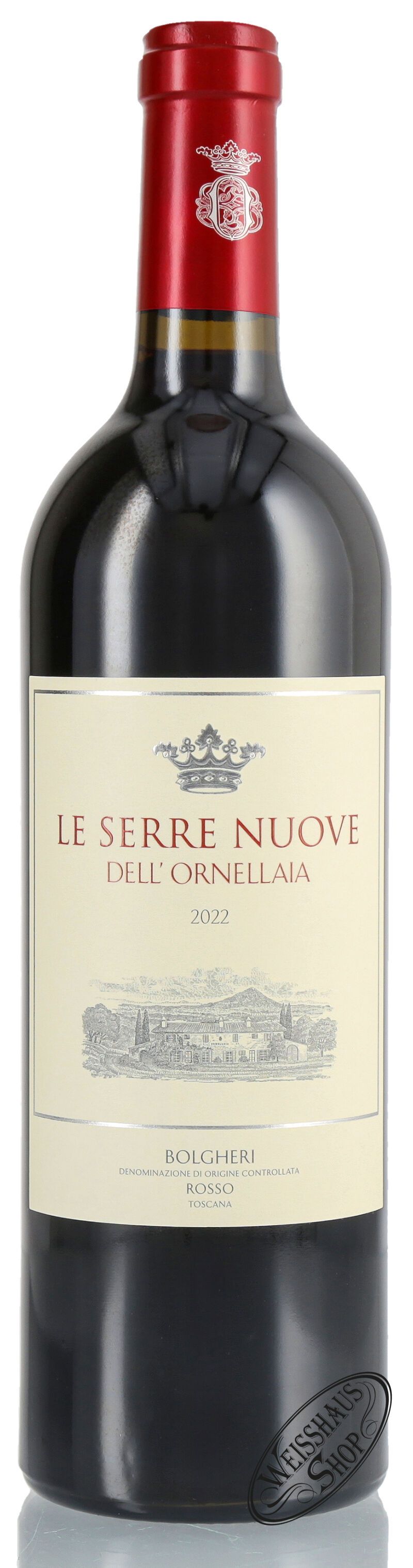 Le Serre Nuove dell'Ornellaia Bolgheri D.O.C. Rosso 2022 14,5% vol 0,75l 