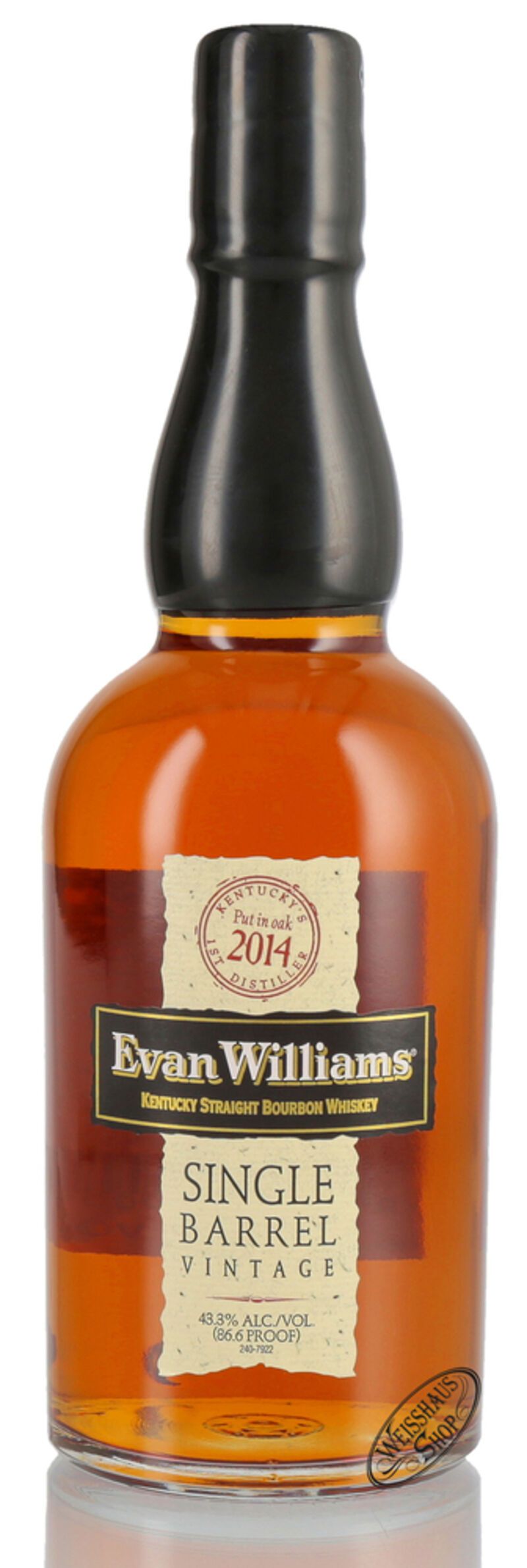 Evan Williams Single Barrel Bourbon Whiskey 43,30% vol. 0,70l