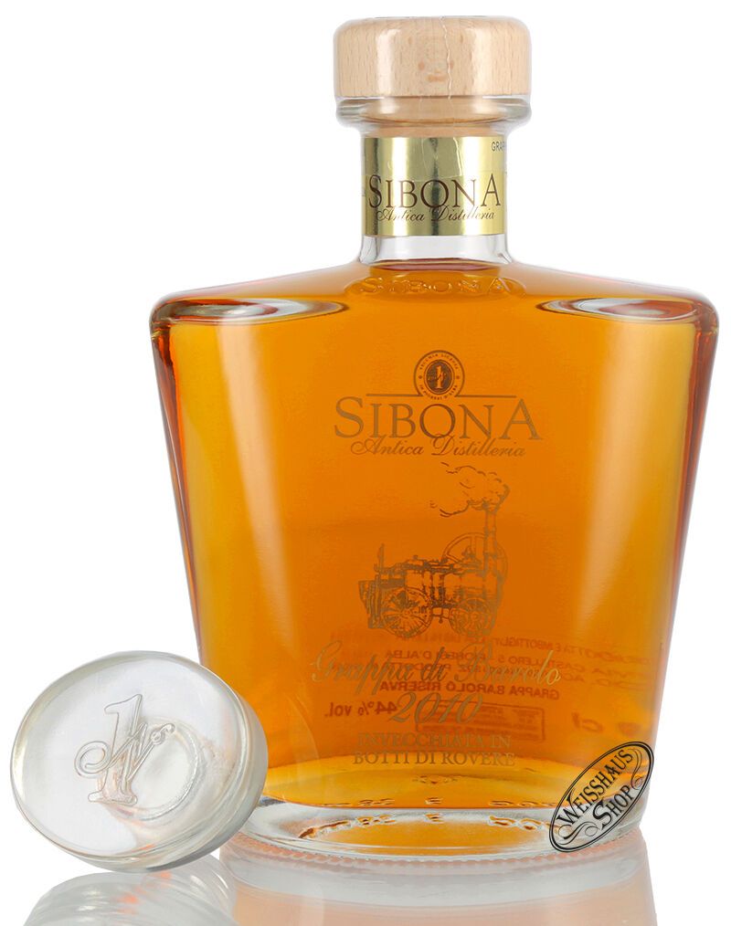 Sibona Grappa Riserva Speciale 2010 Barolo 44% vol. 0,70l Sibona Grappa Riserva Speciale 2010 Barolo 44% vol. 0,70l
