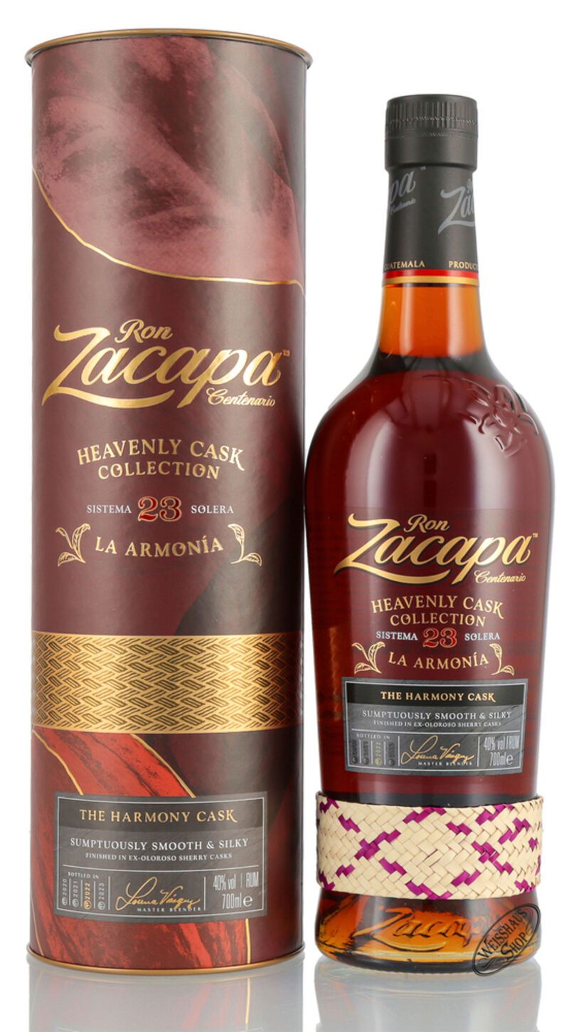 Ron Zacapa La Armonia Heavenly Cask Collection 40% vol. 0,70l Ron Zacapa La Armonia Heavenly Cask Collection 40% vol. 0,70l