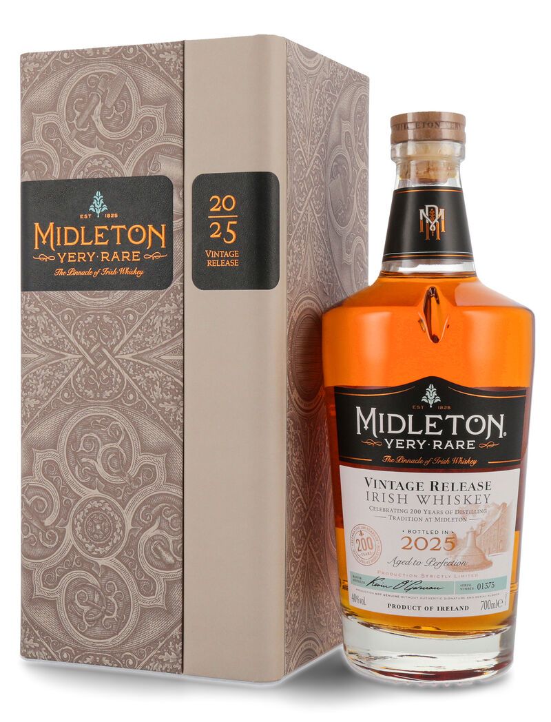 Midleton Very Rare 2025 Irish Whiskey 40% vol. 0,70l