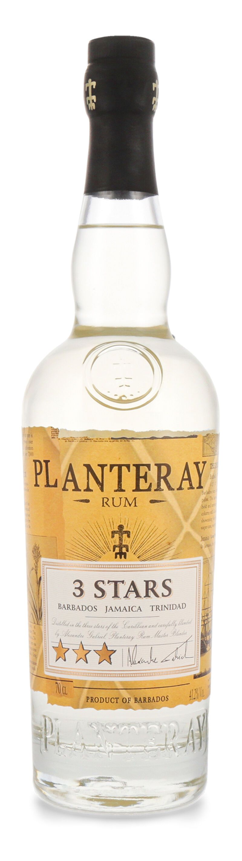 Planteray 3 Stars White Jamaica Rum 41,2% vol. 0,70l Planteray 3 Stars White Jamaica Rum 41,2% vol. 0,70l
