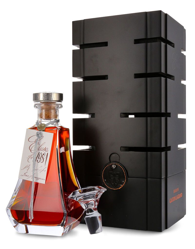 Lhéraud Carafe Elusa An 1981 Armagnac 40% vol. 0,70l