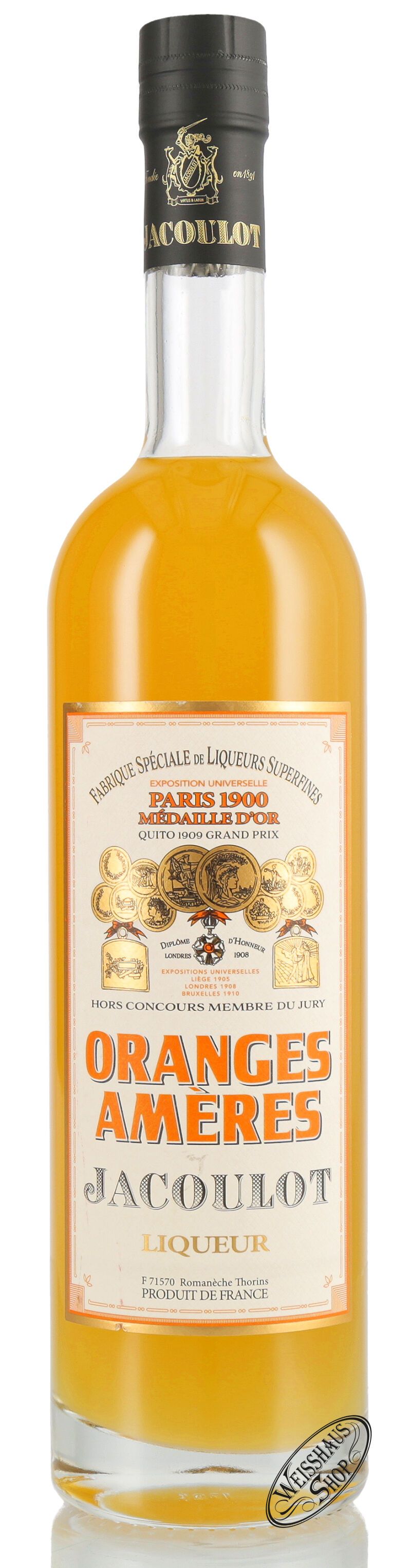 Jacoulot BitterorangenLikör 21% vol. 0,70l Jacoulot BitterorangenLikör 21% vol. 0,70l