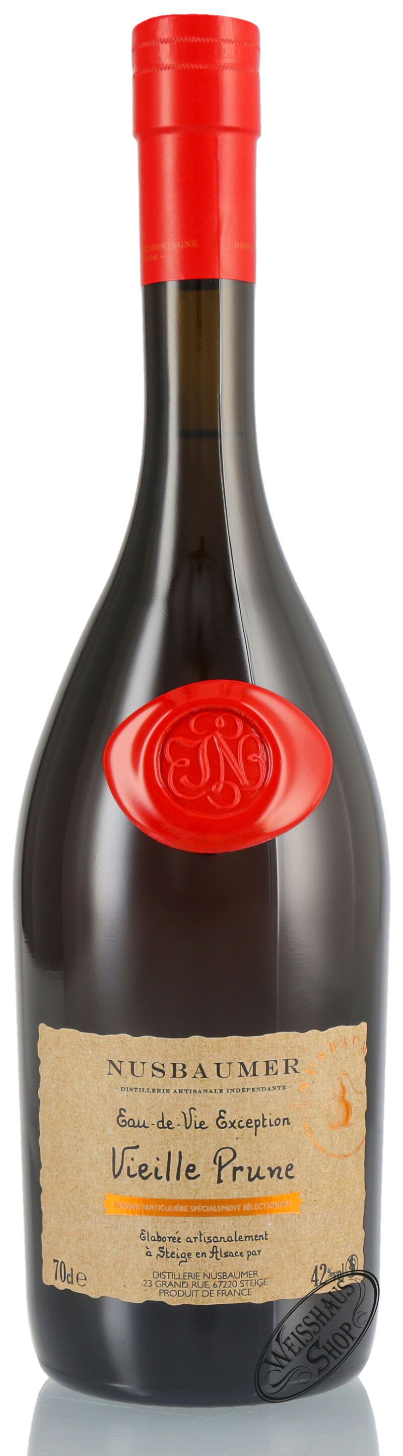Nusbaumer Vieille Prunes 42% vol. 0,70l