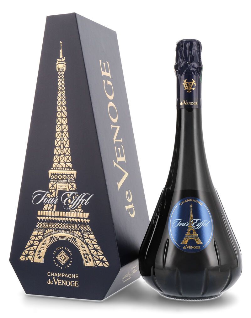 De Venoge Princes Champagner Tour Eiffel Brut 12% vol. 0,75l Geschenkkarton