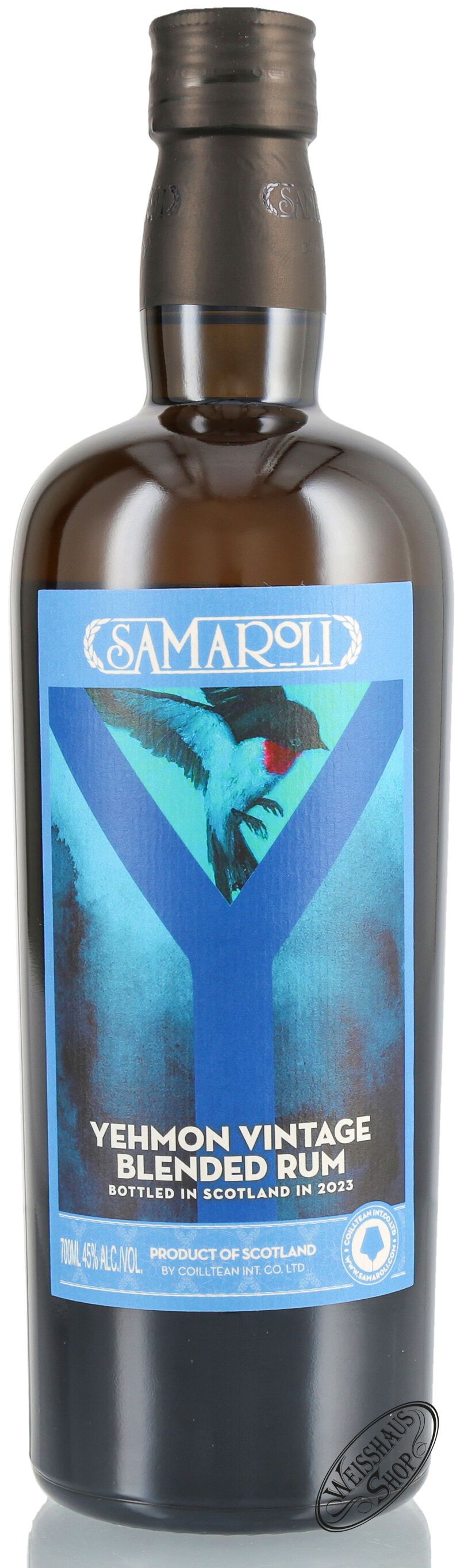 Samaroli Yehmon Vintage 2023 Blended Rum 45% vol. 0,70l Samaroli Yehmon Vintage 2023 Blended Rum 45% vol. 0,70l