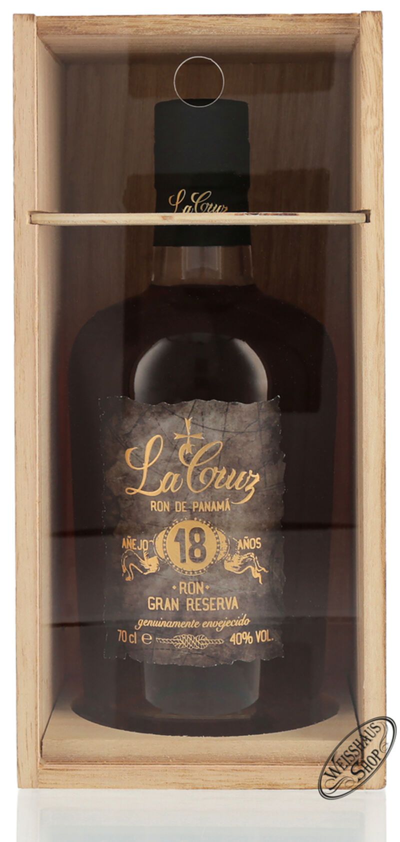 La Cruz Ron de Panama 18 YO Rum 40% vol. 0,70l