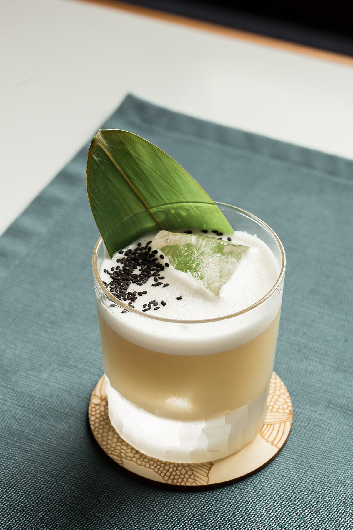 Rum Sour Cocktail