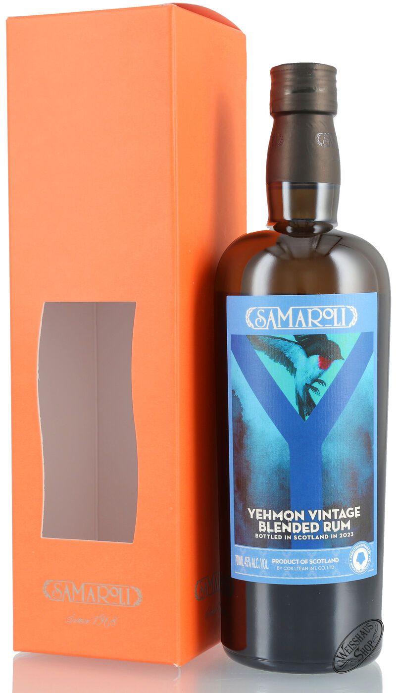 Samaroli Yehmon Vintage 2023 Blended Rum 45% vol. 0,70l Samaroli Yehmon Vintage 2023 Blended Rum 45% vol. 0,70l