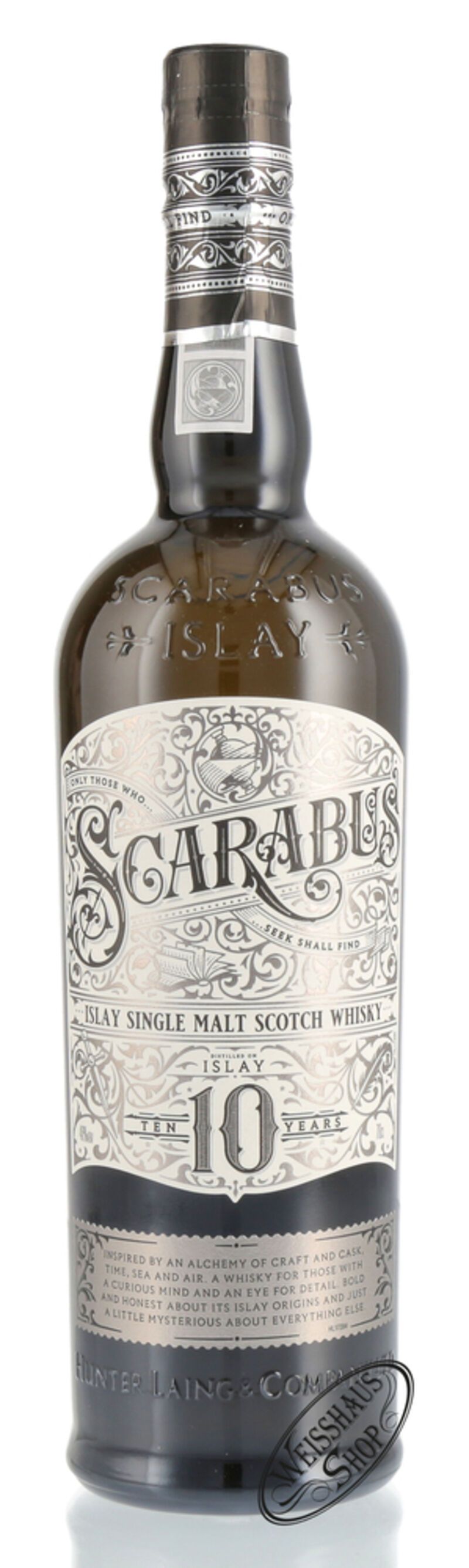 Scarabus 10 YO Islay Single Malt Whisky 46% vol. 0,70l