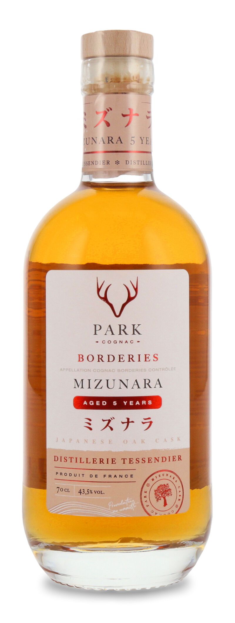 Park Borderies Mizunara Finished Cognac 43,5% vol. 0,70l