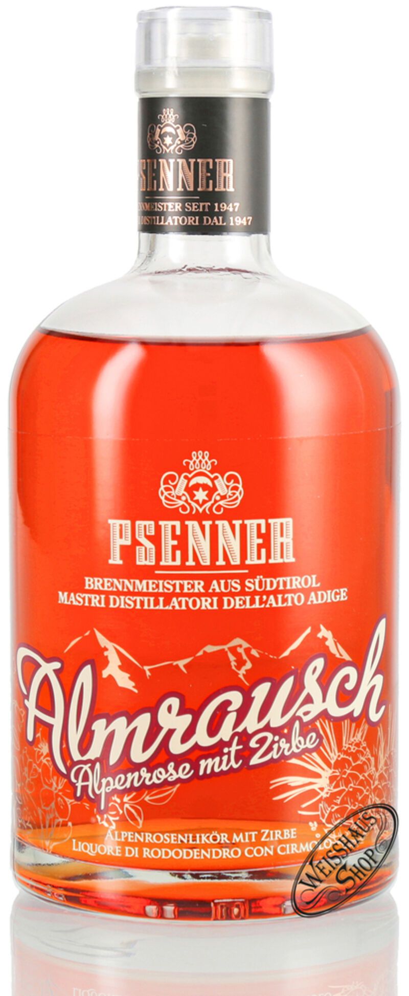 Psenner Almrausch Likör 30% vol. 0,70l Psenner Almrausch Likör 30% vol. 0,70l