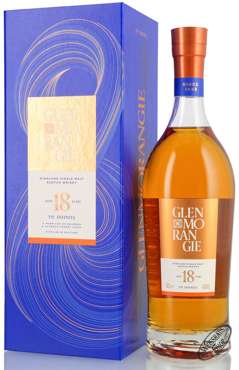 Glenmorangie 18 YO Whisky 43% vol. 0,70l Glenmorangie 18 YO Whisky 43% vol. 0,70l