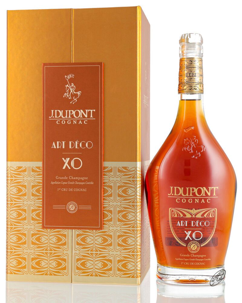 J. Dupont XO Art Deco Cognac 1er Cru Grand Champagne 40% vol. 0,70l J. Dupont XO Art Deco Cognac 1er Cru Grand Champagne 40% vol. 0,70l