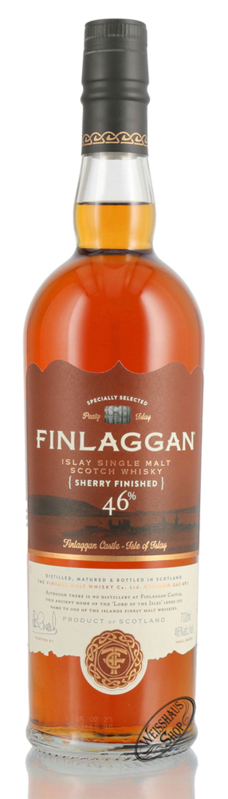 Finlaggan Sherry Wood Finished Islay Whisky 46% vol. 0,70l